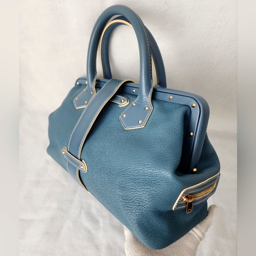 Auth LOUIS VUITTON Suhali L'Ingenieux Satchel Bag - Picture 8 of 13